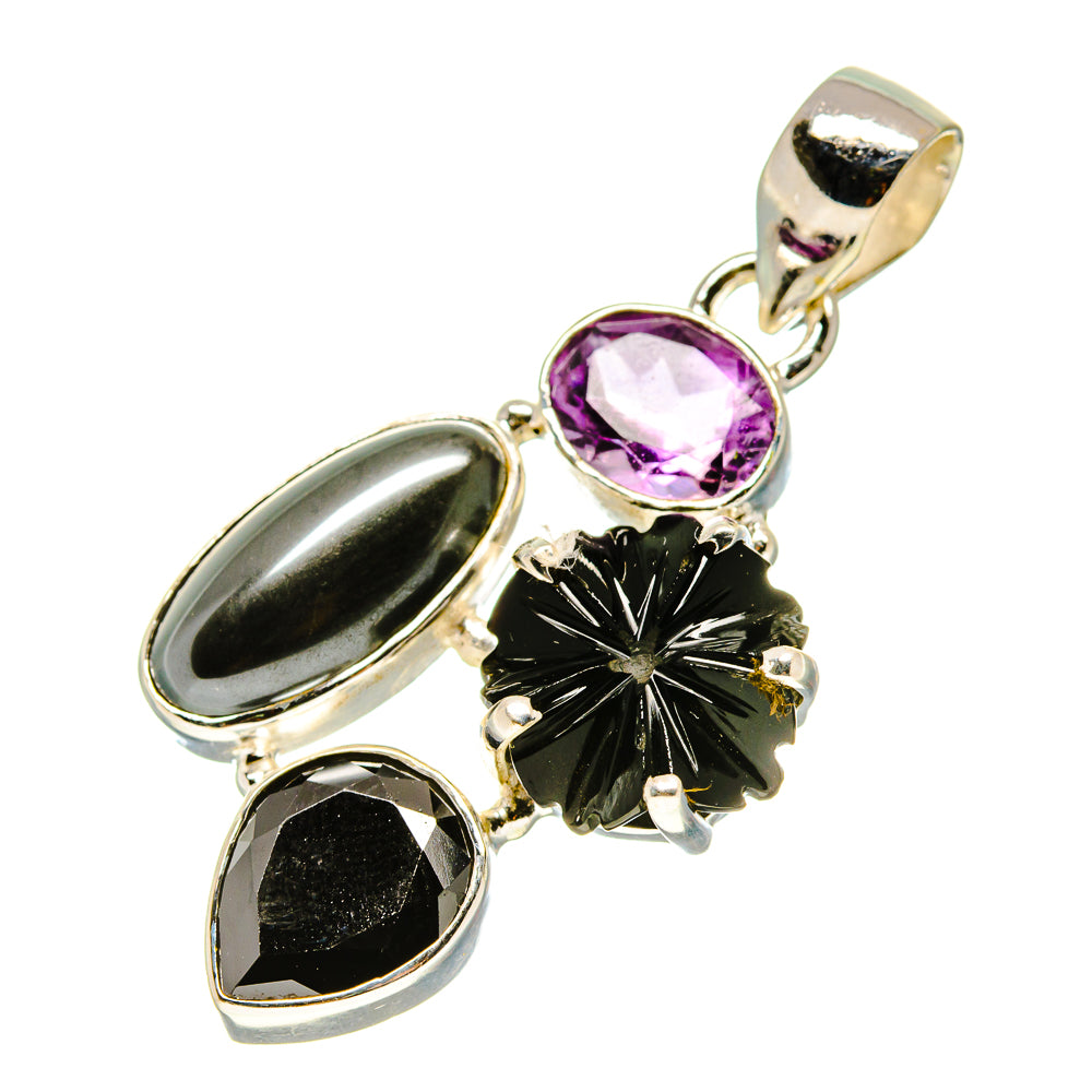 Hematite Pendants handcrafted by Anasilvercos - PD758676