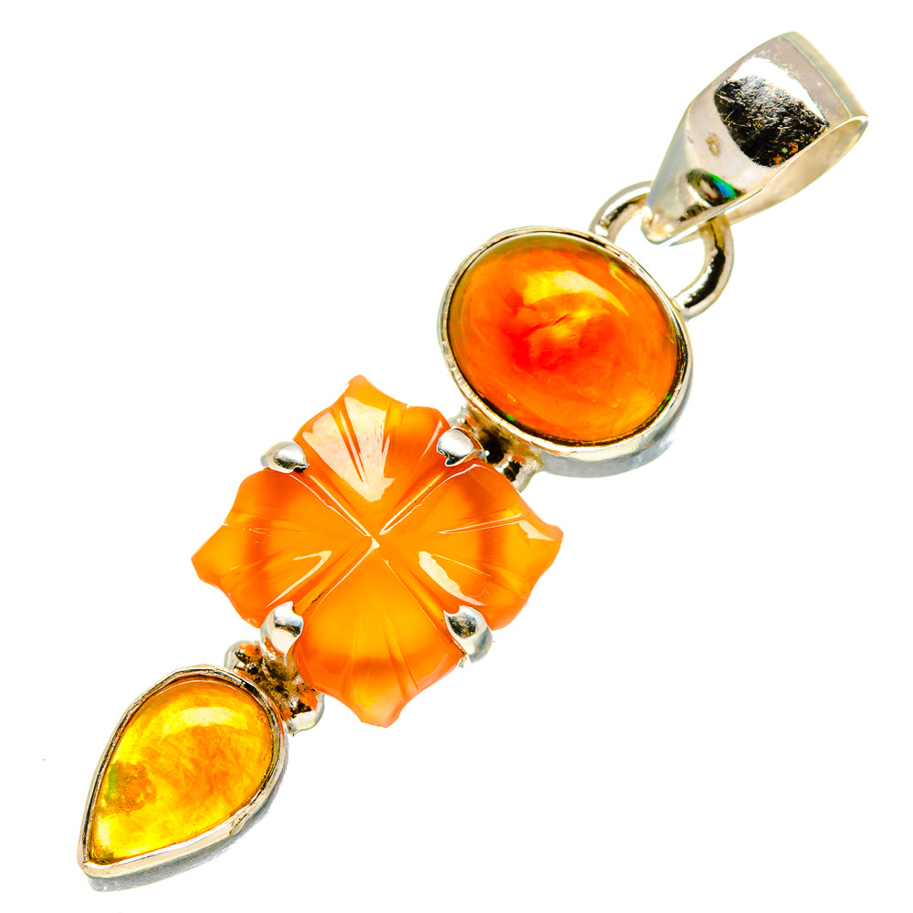 Carnelian Pendants handcrafted by Anasilvercos - PD758682