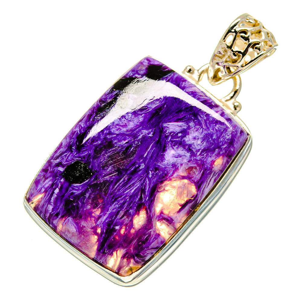 Charoite Pendants handcrafted by Anasilvercos - PD758683