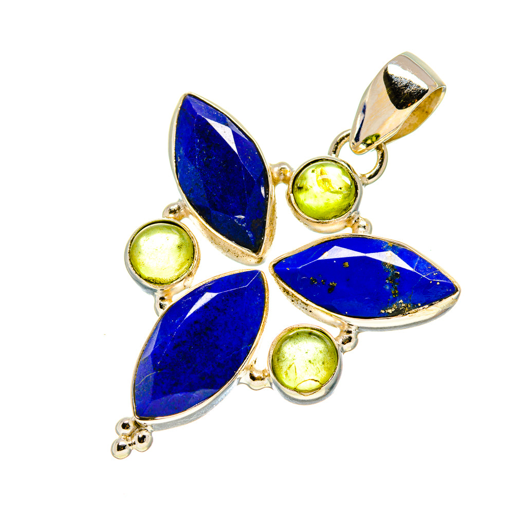 Lapis Lazuli Pendants handcrafted by Anasilvercos - PD758691
