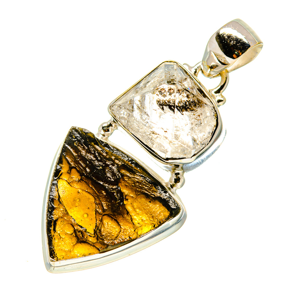 Tektite Pendants handcrafted by Anasilvercos - PD758692