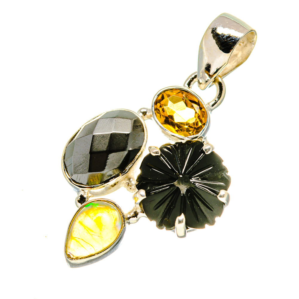 Hematite Pendants handcrafted by Anasilvercos - PD758695