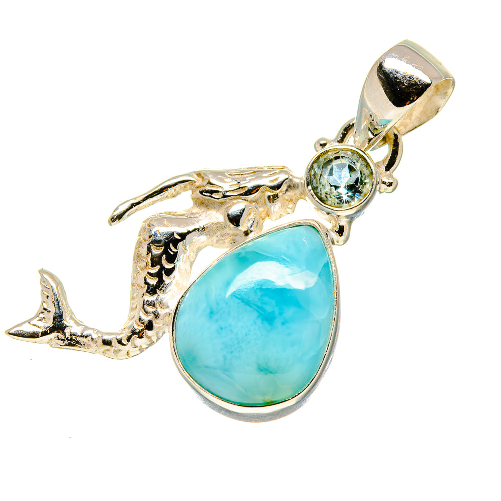 Larimar Pendants handcrafted by Anasilvercos - PD758696