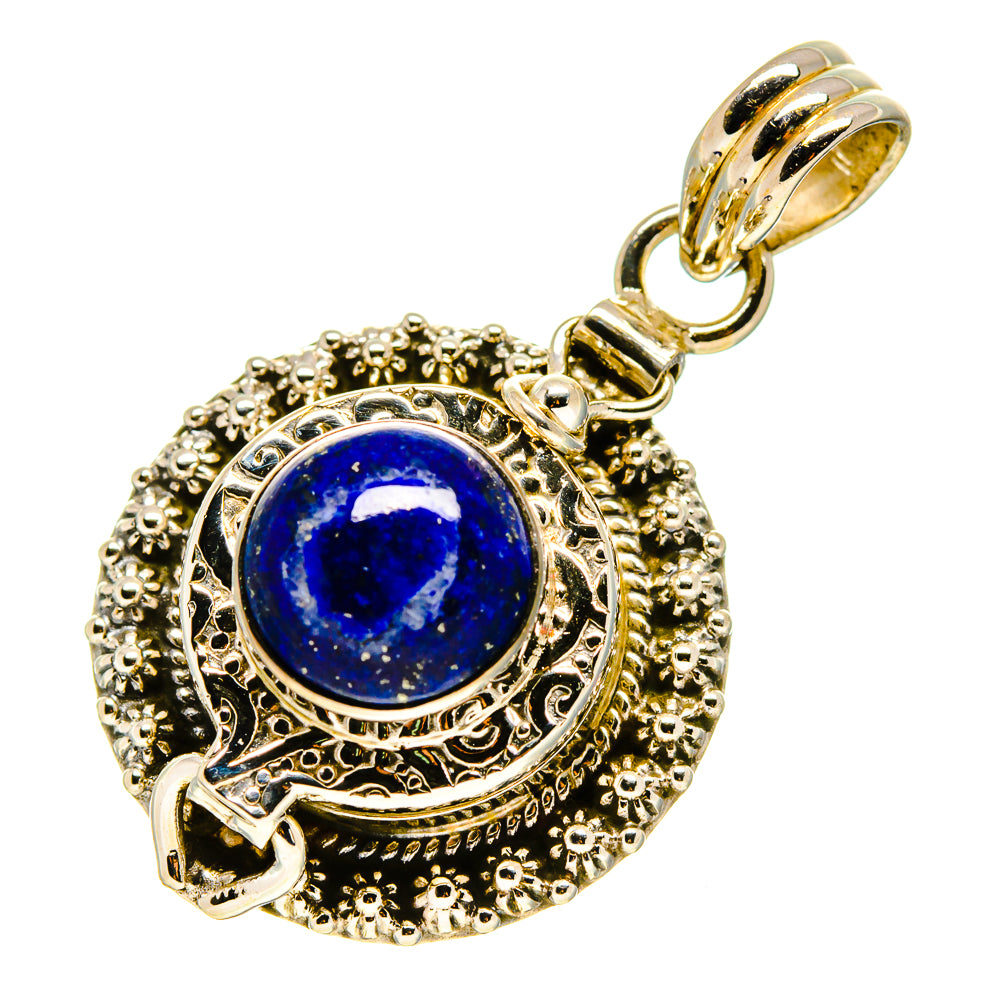 Lapis Lazuli Pendants handcrafted by Anasilvercos - PD758708