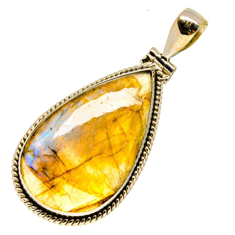 Labradorite Pendants handcrafted by Anasilvercos - PD758729