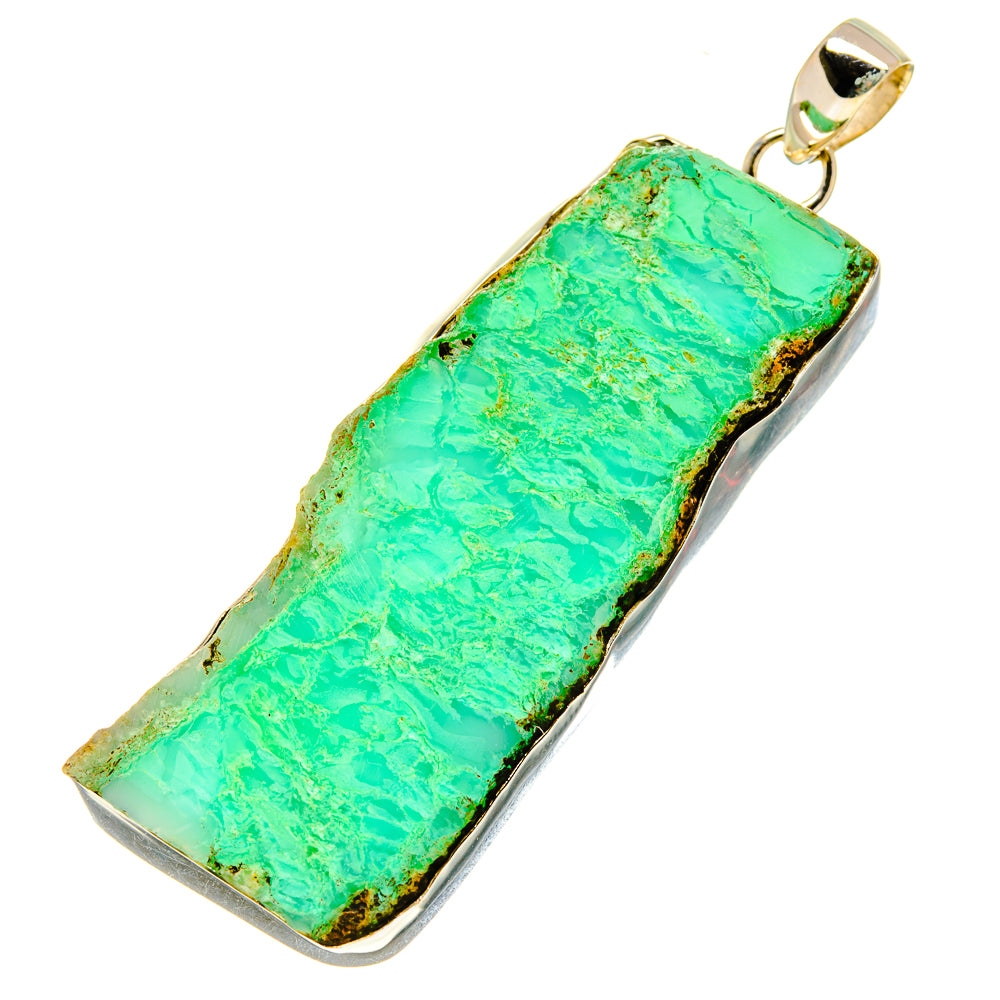 Chrysoprase Pendants handcrafted by Anasilvercos - PD758757