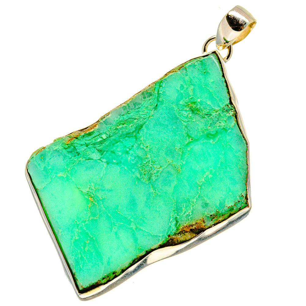 Chrysoprase Pendants handcrafted by Anasilvercos - PD758758