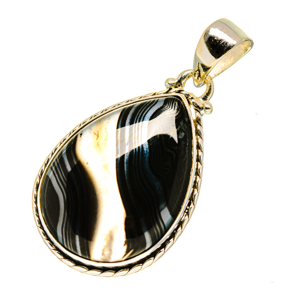 Psilomelane Pendants handcrafted by Anasilvercos - PD758783