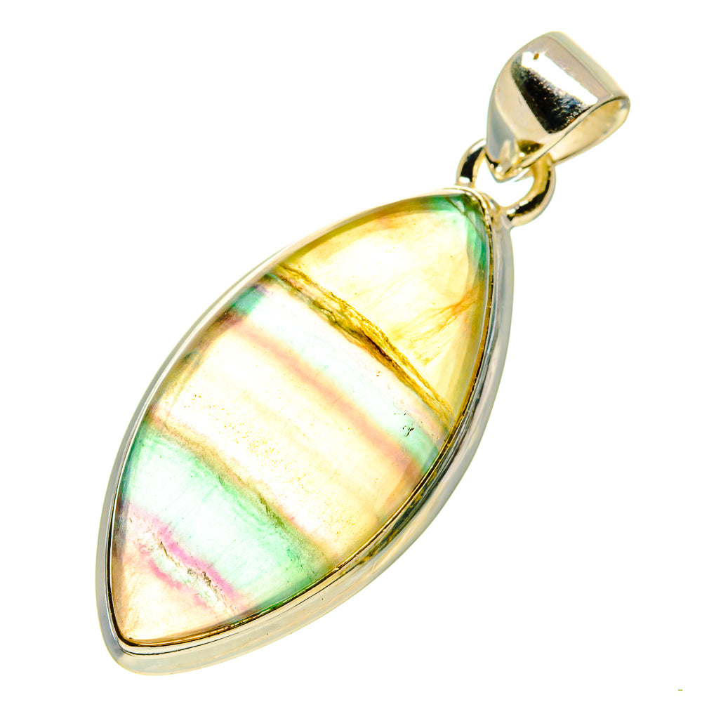 Fluorite Pendants handcrafted by Anasilvercos - PD758785