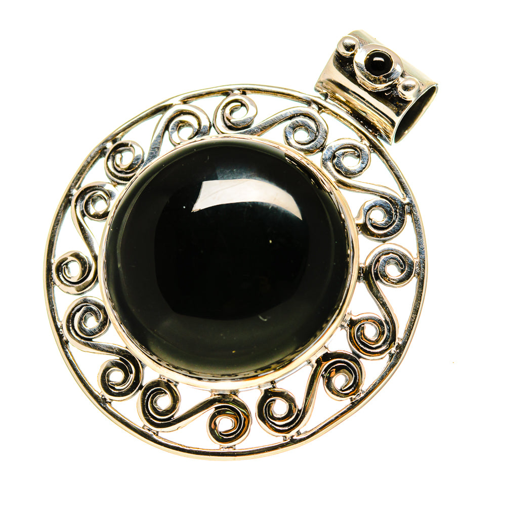 Black Onyx Pendants handcrafted by Anasilvercos - PD758791