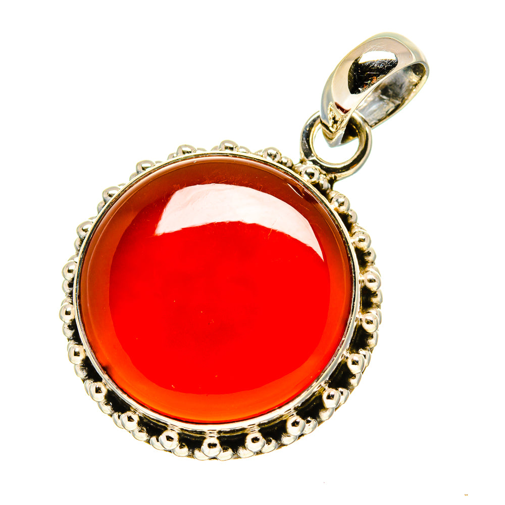 Red Onyx Pendants handcrafted by Anasilvercos - PD758802