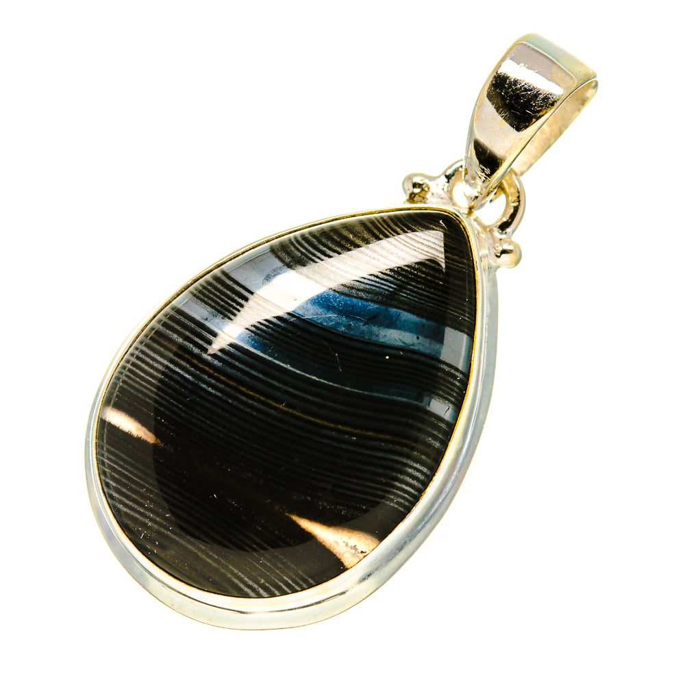 Psilomelane Pendants handcrafted by Anasilvercos - PD758805