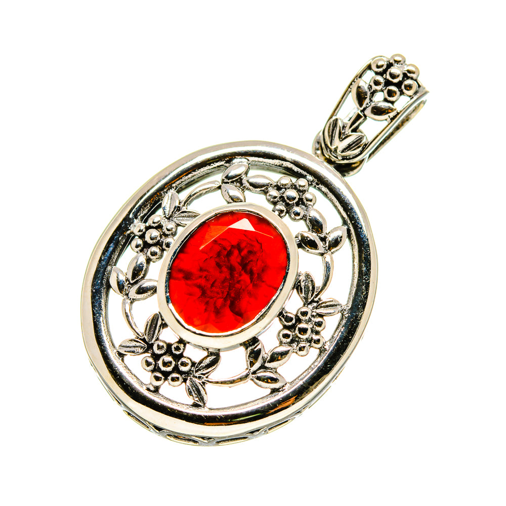 Ruby Pendants handcrafted by Anasilvercos - PD758808