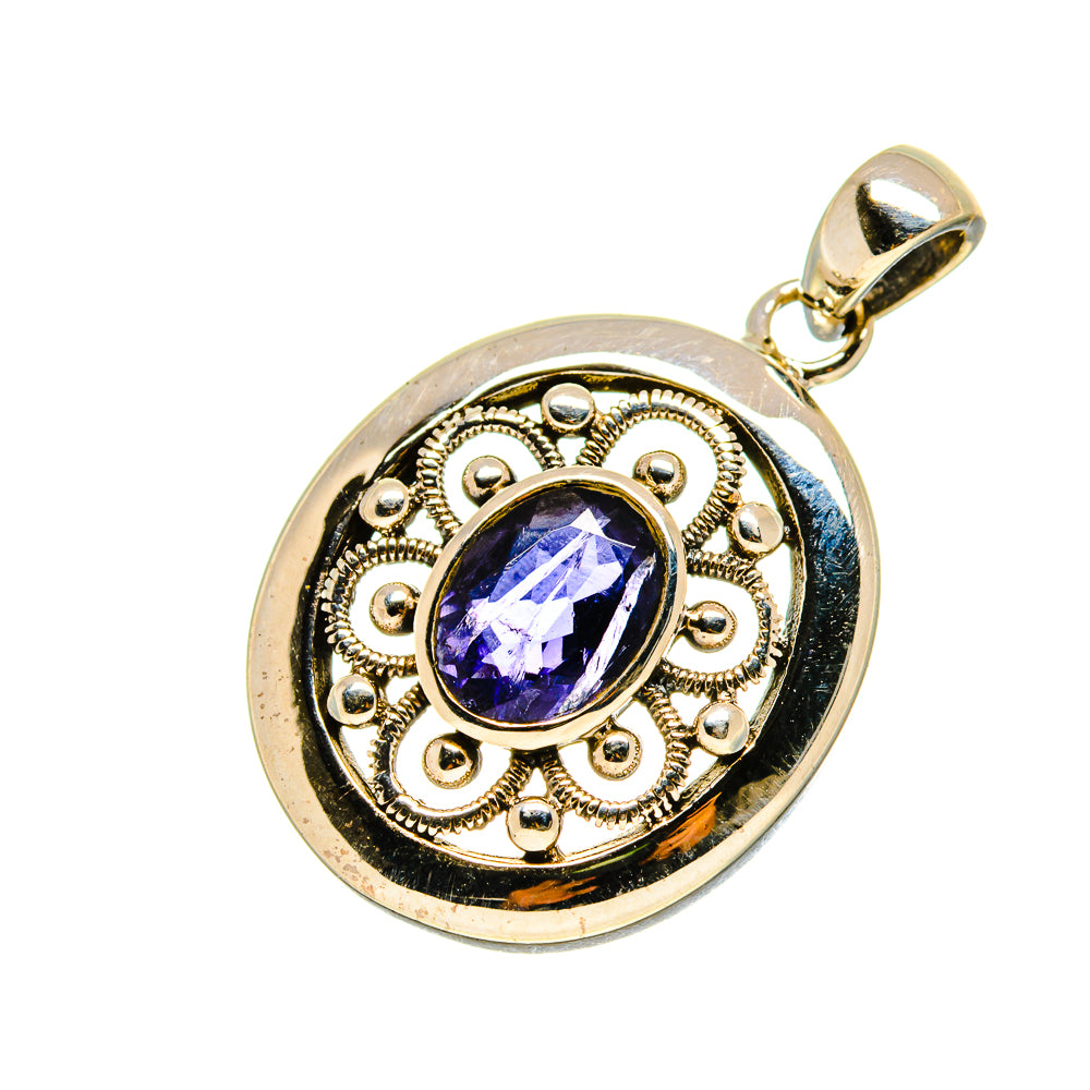 Tanzanite Pendants handcrafted by Anasilvercos - PD758809