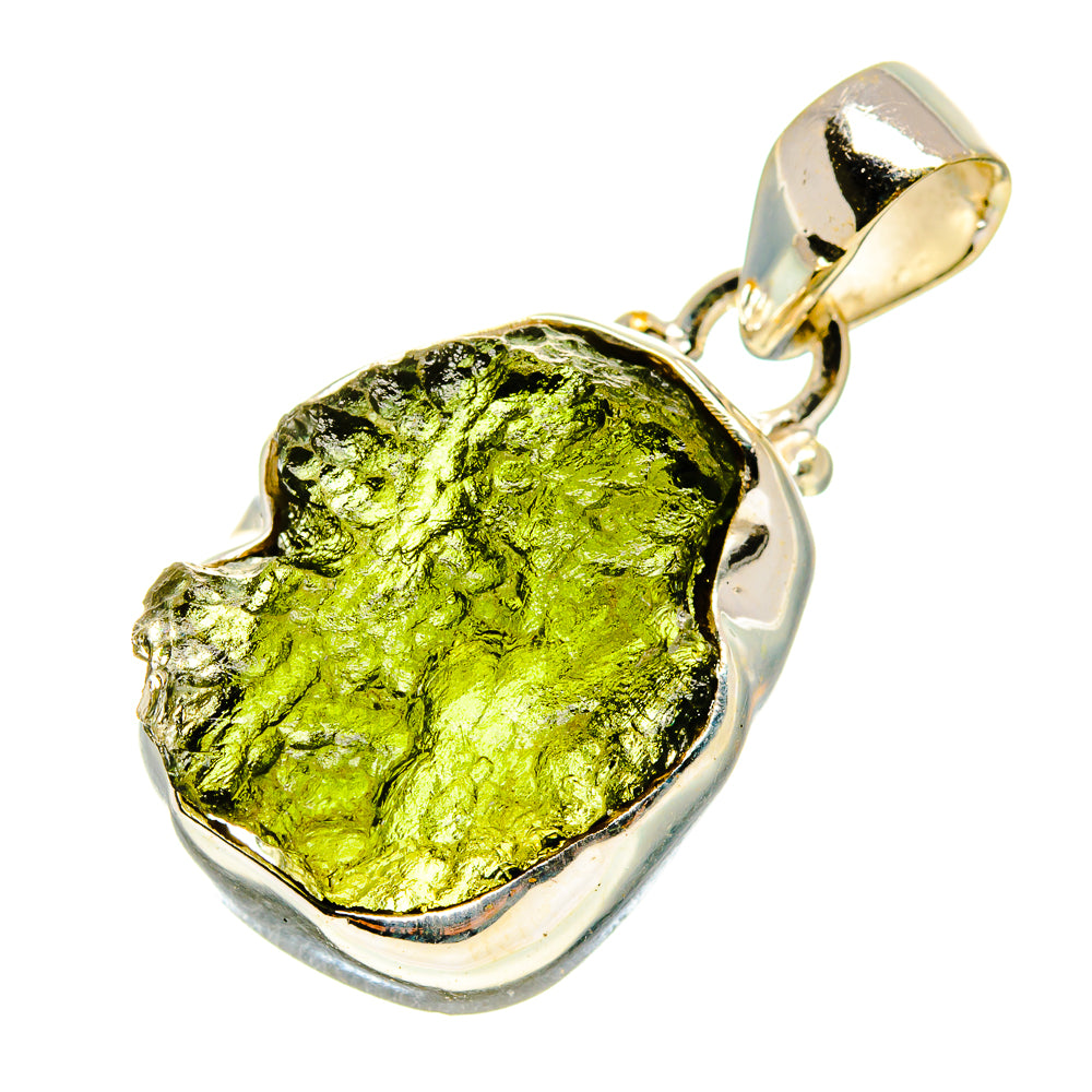 Czech Moldavite Pendants handcrafted by Anasilvercos - PD758815