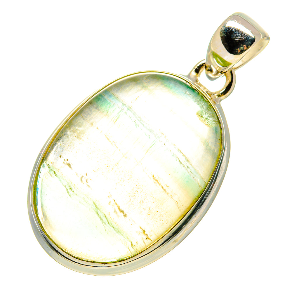 Green Fluorite Pendants handcrafted by Anasilvercos - PD758827