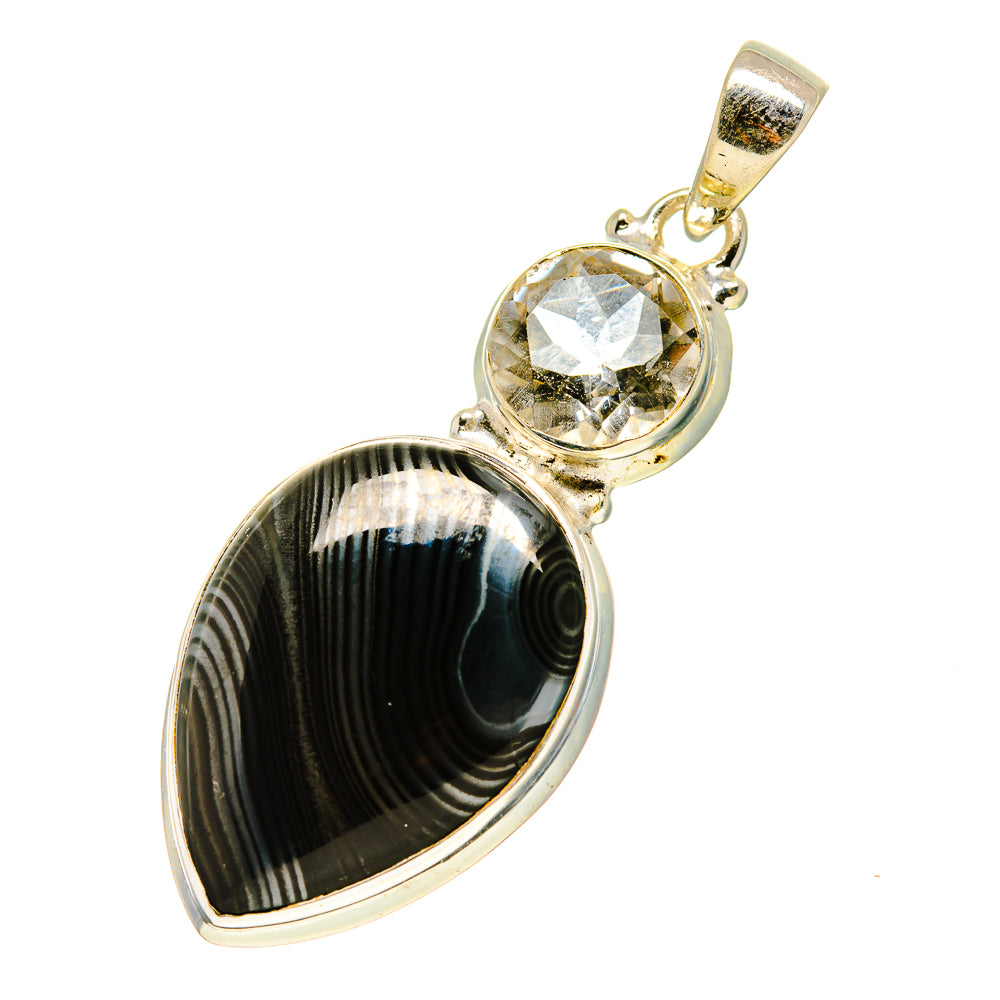Psilomelane Pendants handcrafted by Anasilvercos - PD758871