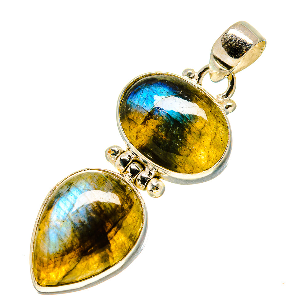 Labradorite Pendants handcrafted by Anasilvercos - PD758873