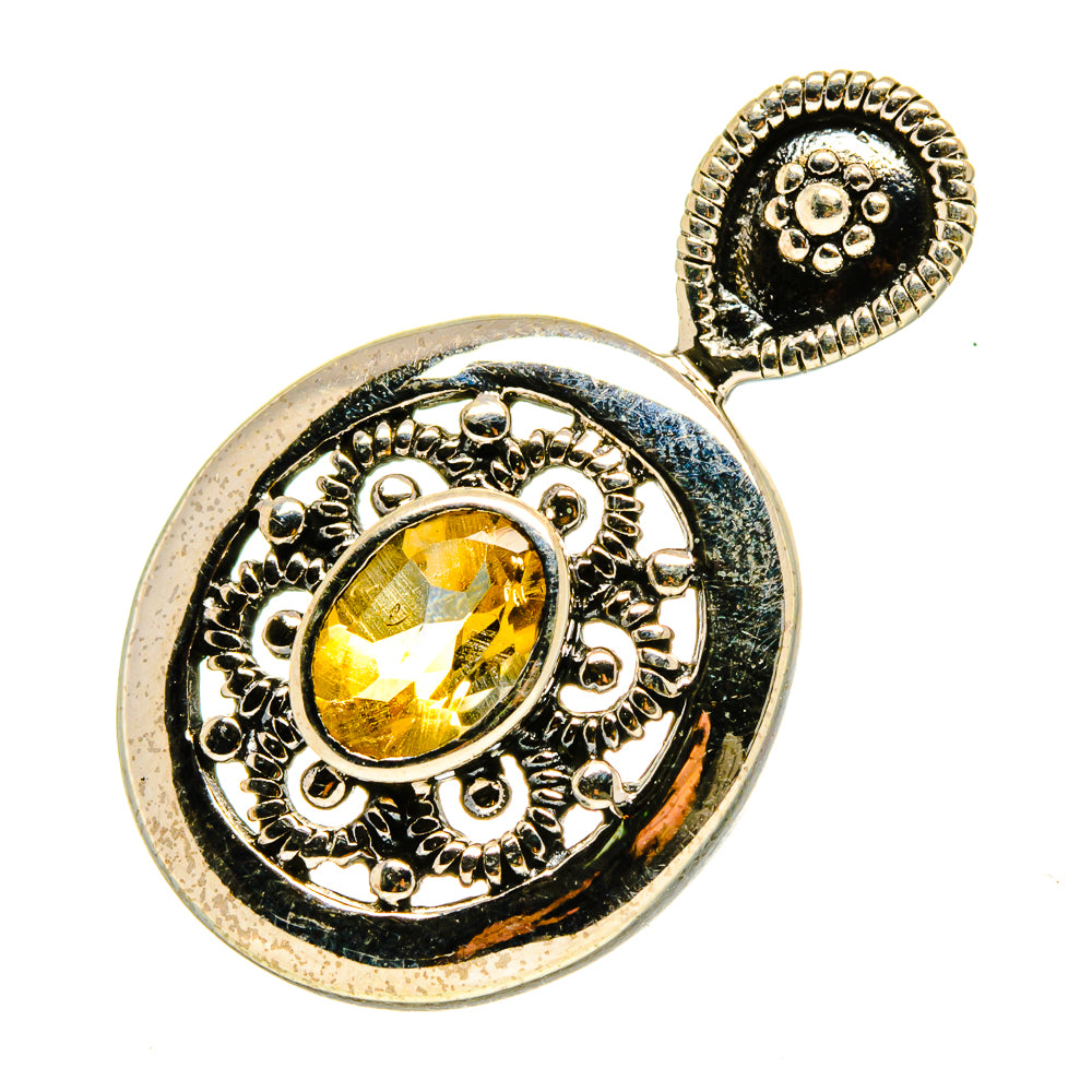 Citrine Pendants handcrafted by Anasilvercos - PD758898