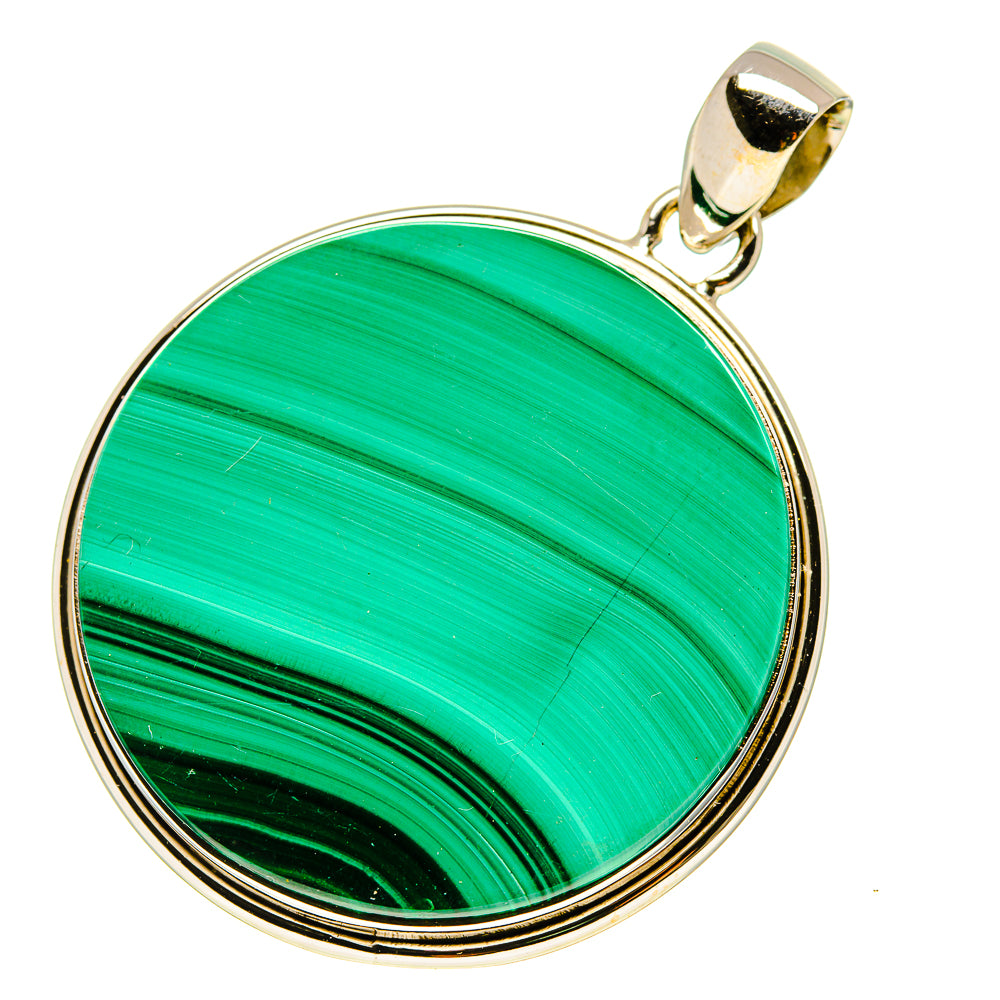 Malachite Pendants handcrafted by Anasilvercos - PD758904
