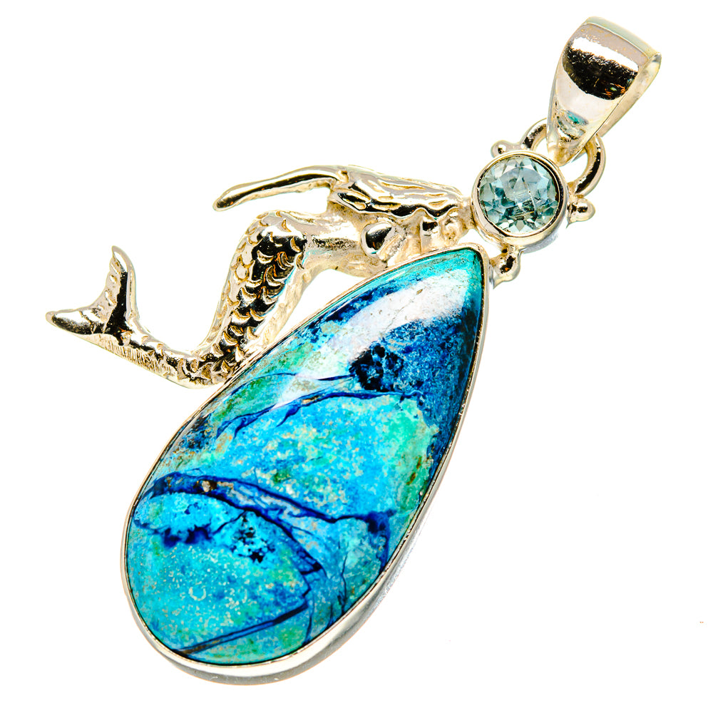 Shattuckite Pendants handcrafted by Anasilvercos - PD758906