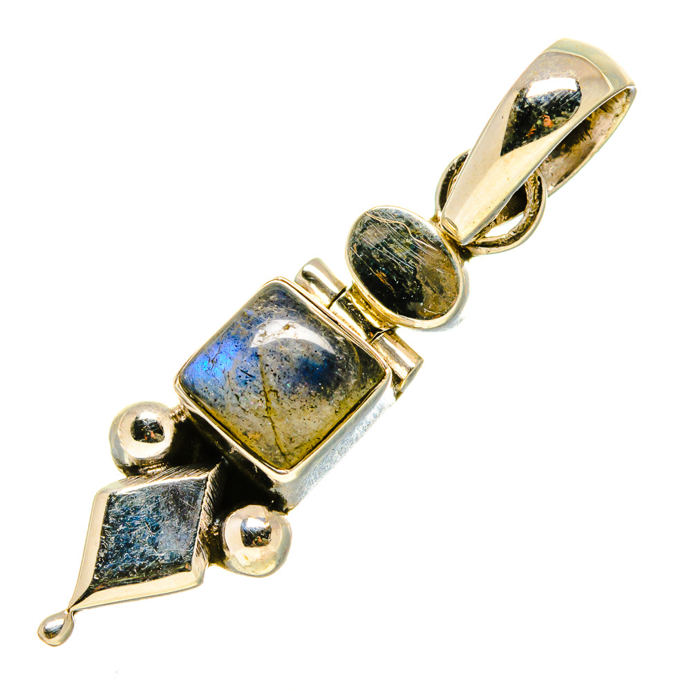 Labradorite Pendants handcrafted by Anasilvercos - PD758937