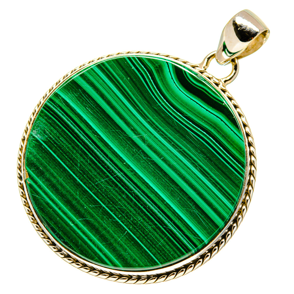 Malachite Pendants handcrafted by Anasilvercos - PD758970