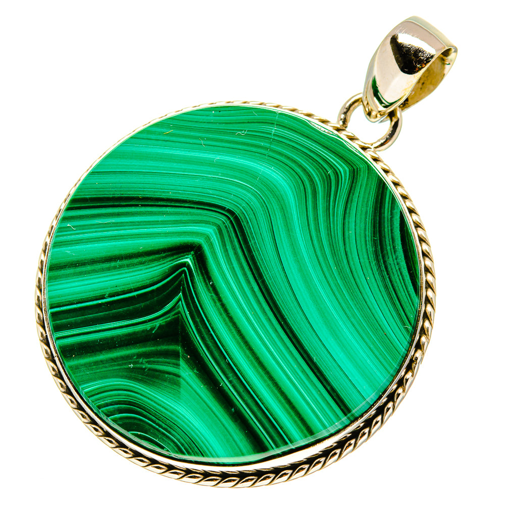 Malachite Pendants handcrafted by Anasilvercos - PD758979