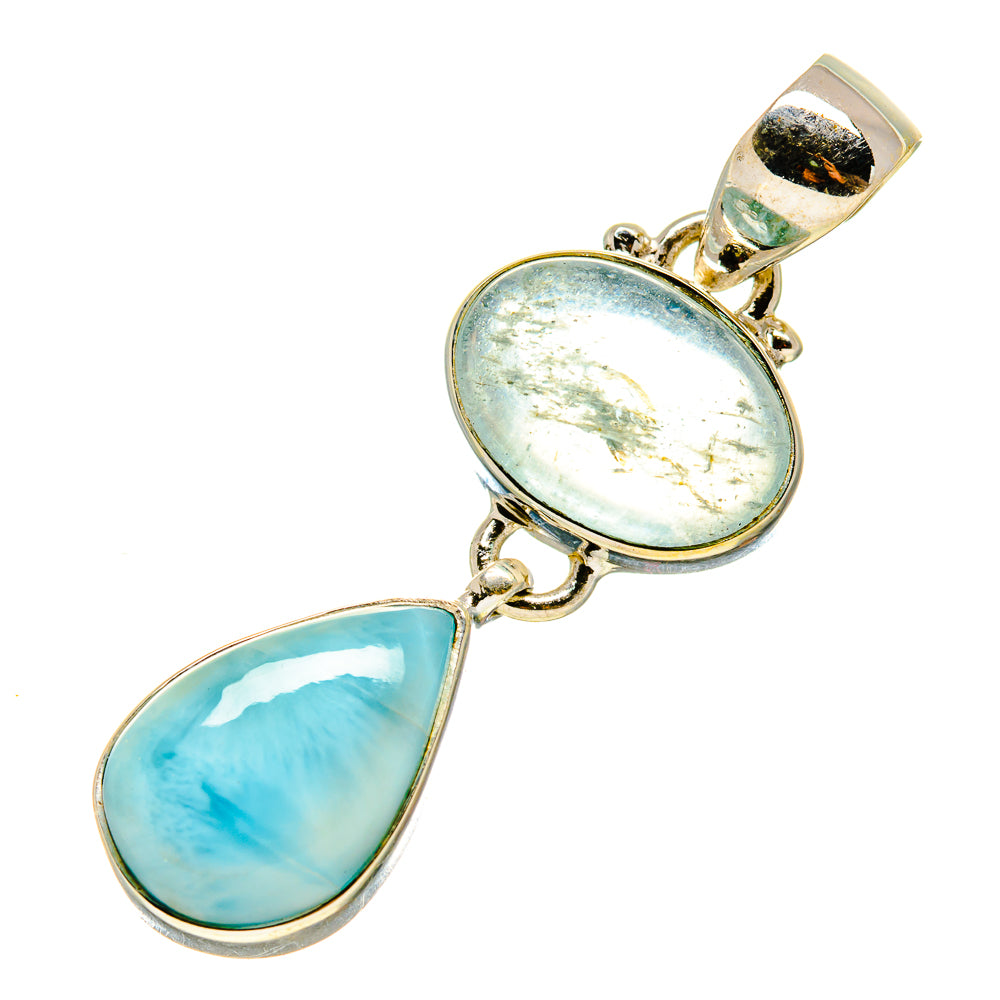 Larimar Pendants handcrafted by Anasilvercos - PD758984