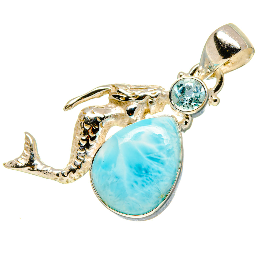 Larimar Pendants handcrafted by Anasilvercos - PD758985