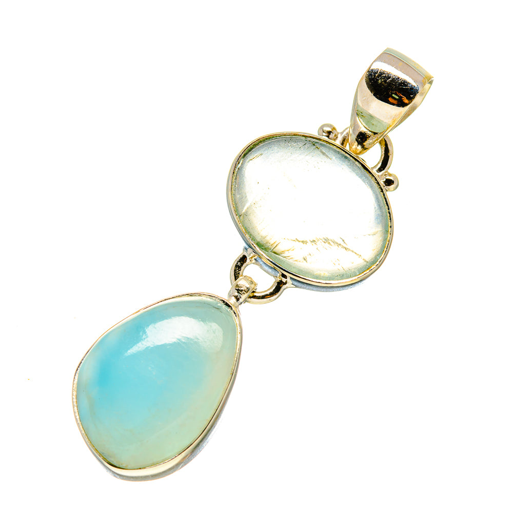 Larimar Pendants handcrafted by Anasilvercos - PD758986