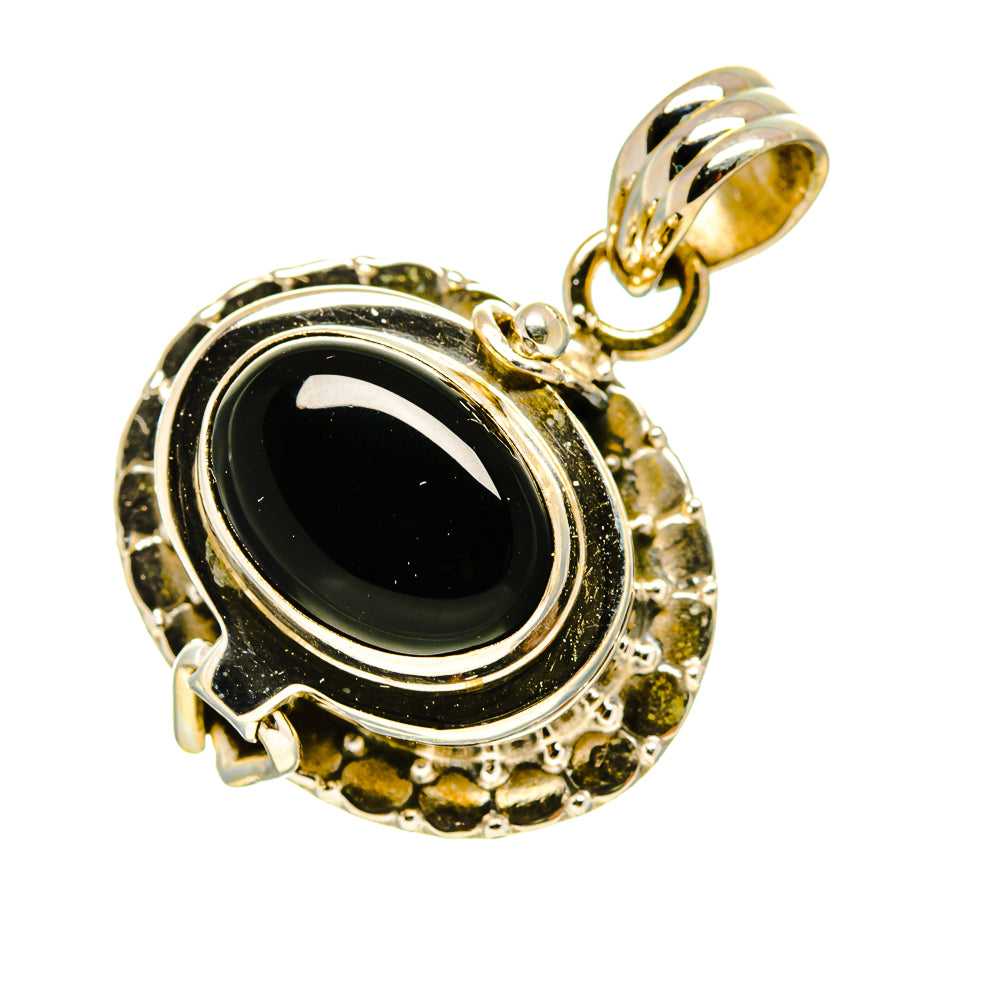 Black Onyx Pendants handcrafted by Anasilvercos - PD759053