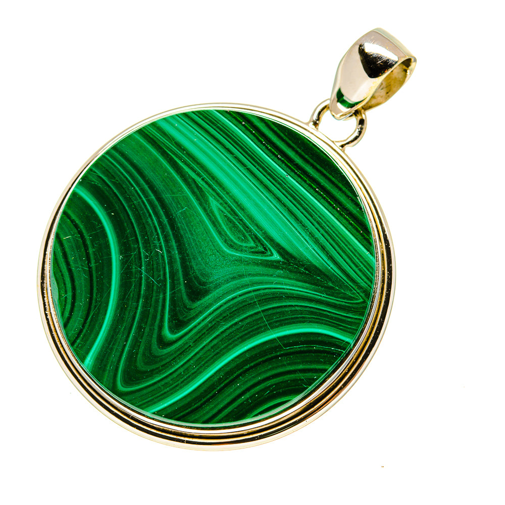 Malachite Pendants handcrafted by Anasilvercos - PD759065