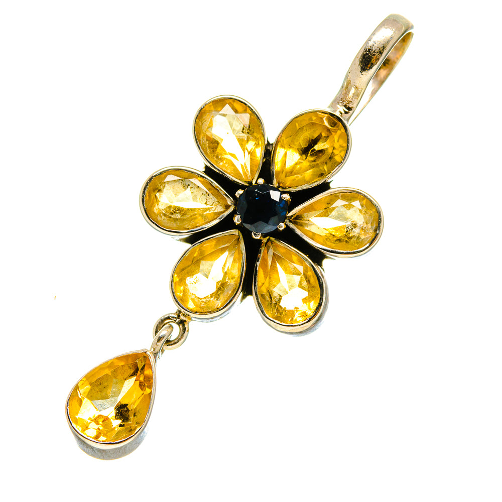 Citrine Pendants handcrafted by Anasilvercos - PD759072