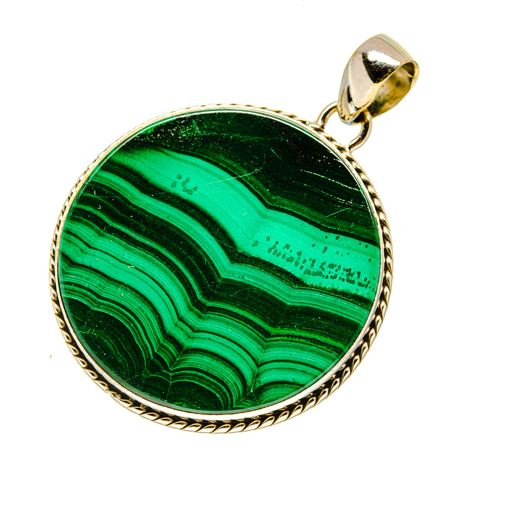 Malachite Pendants handcrafted by Anasilvercos - PD759076