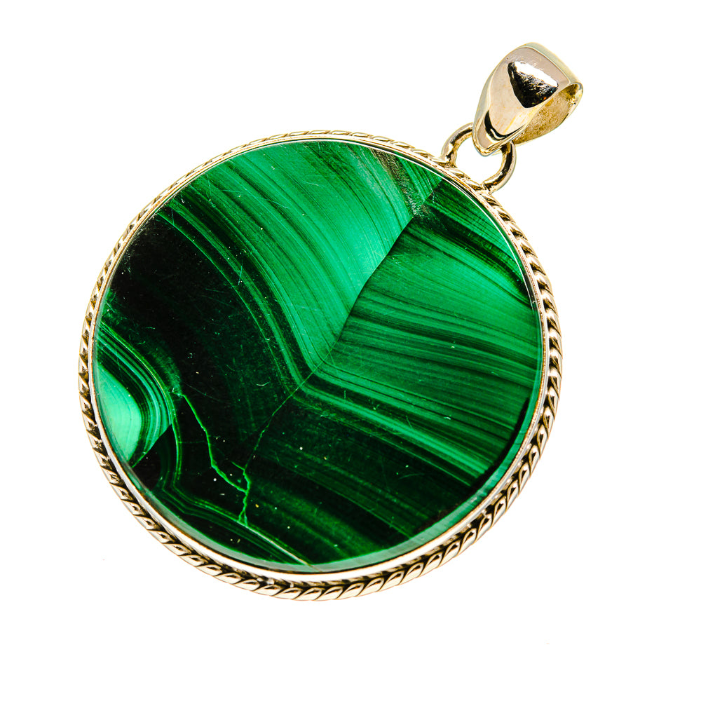 Malachite Pendants handcrafted by Anasilvercos - PD759078