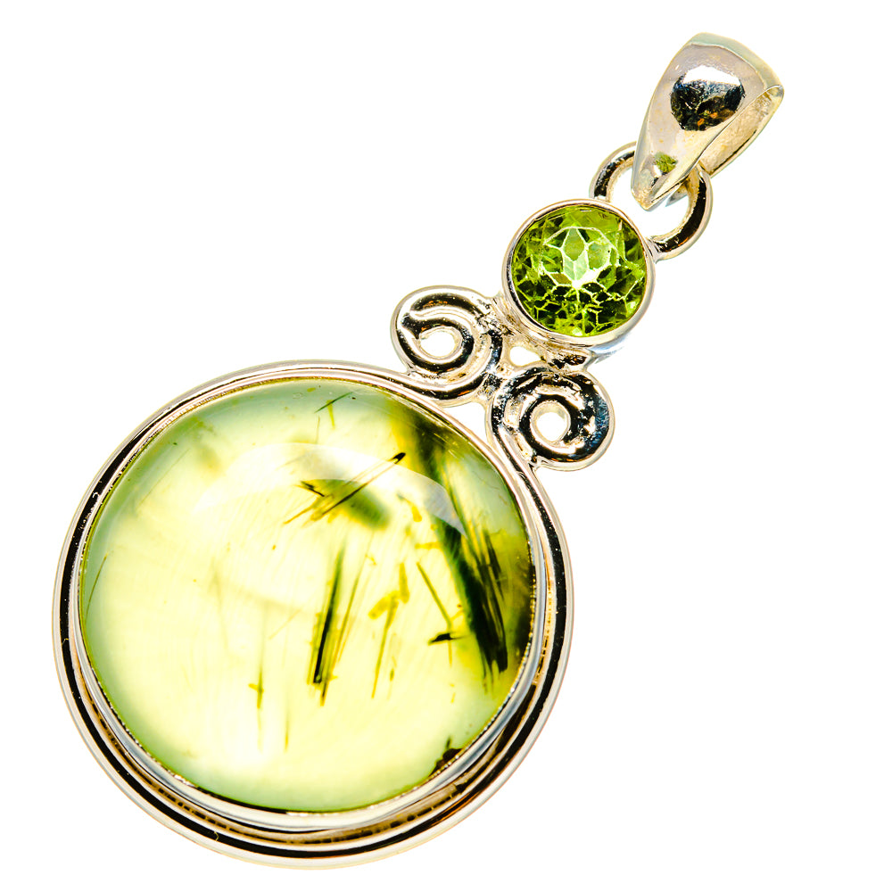Prehnite Pendants handcrafted by Anasilvercos - PD759115
