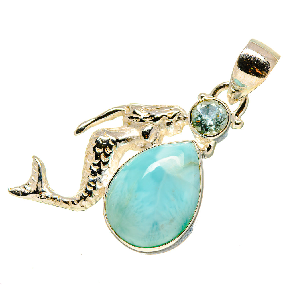 Larimar Pendants handcrafted by Anasilvercos - PD759116