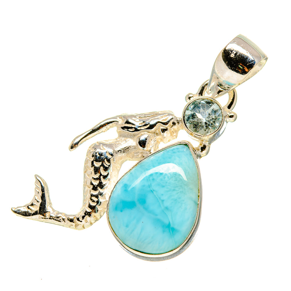 Larimar Pendants handcrafted by Anasilvercos - PD759127