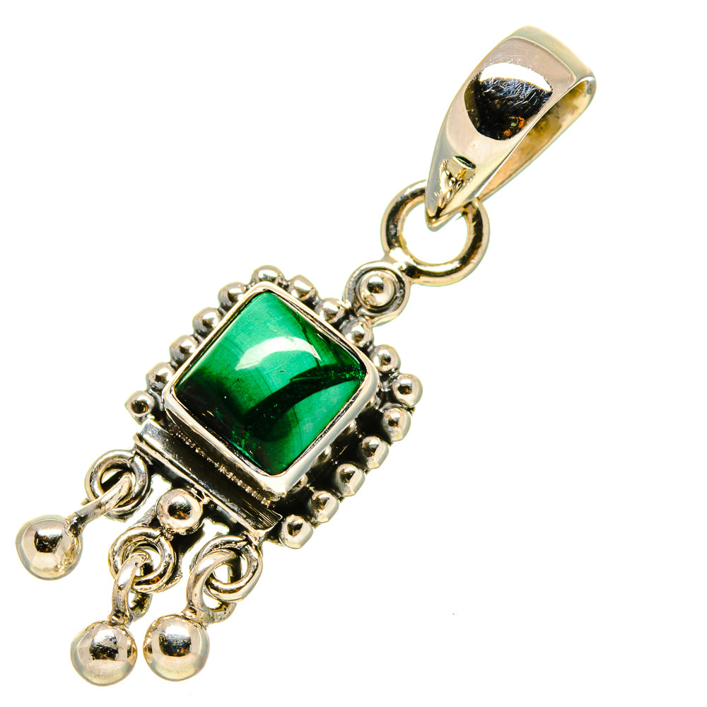 Malachite Pendants handcrafted by Anasilvercos - PD759134