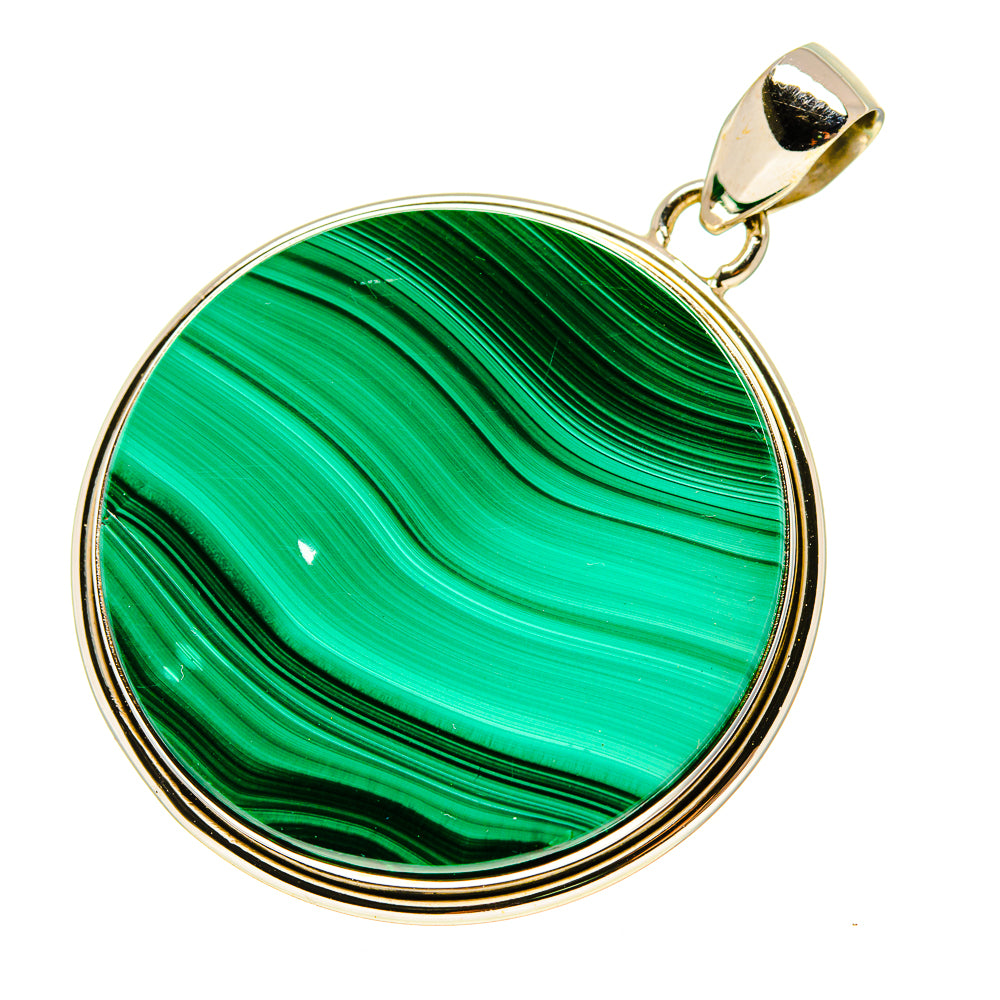 Malachite Pendants handcrafted by Anasilvercos - PD759149