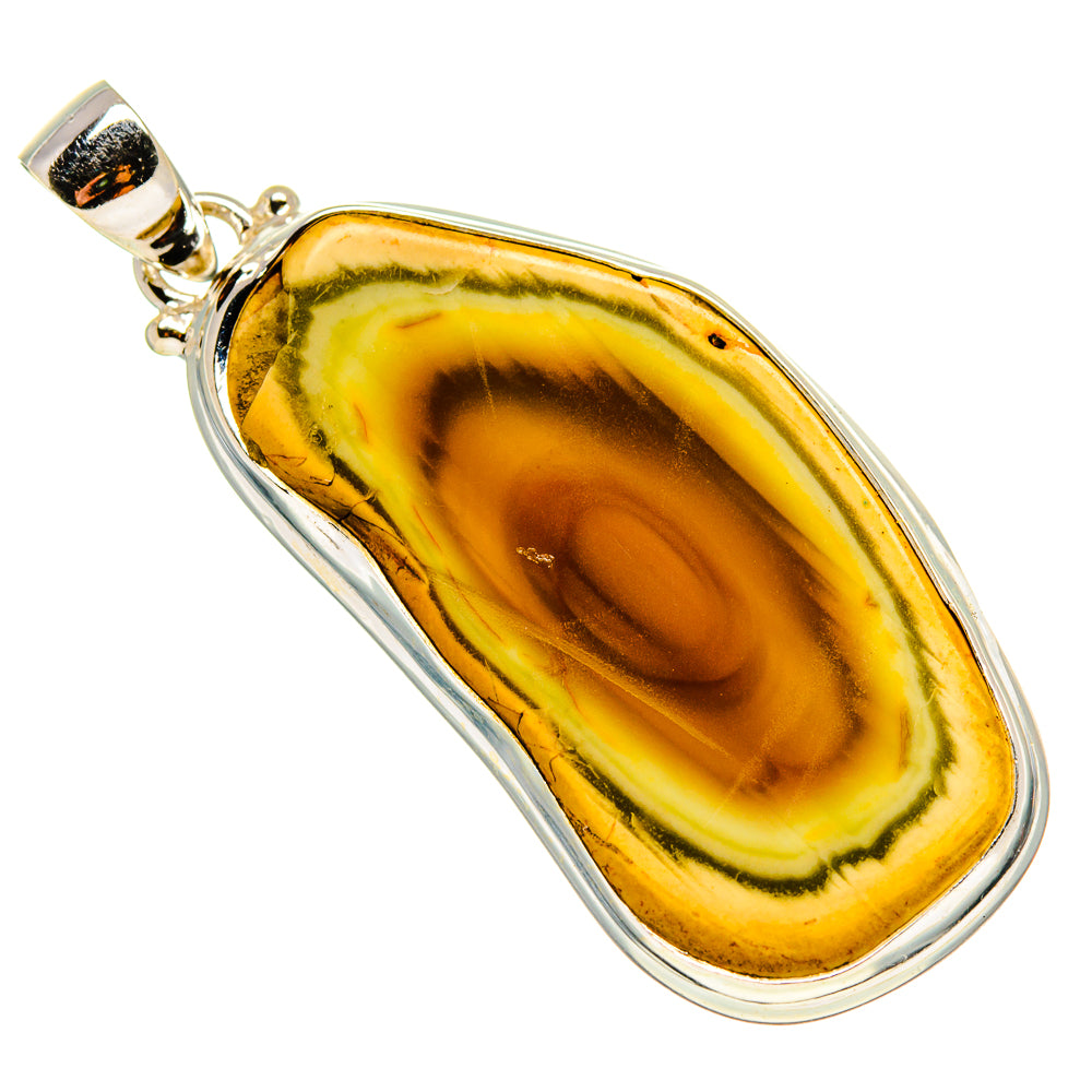 Willow Creek Jasper Pendants handcrafted by Anasilvercos - PD759153