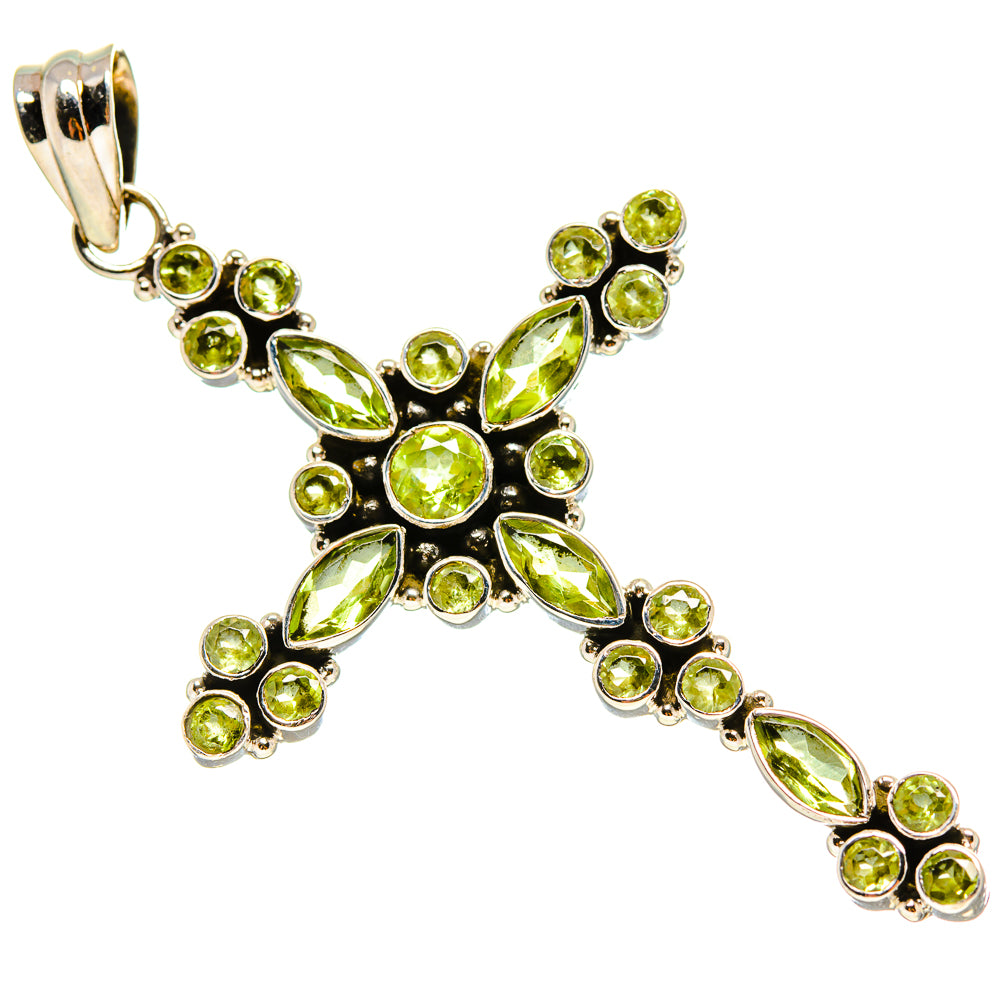 Peridot Pendants handcrafted by Anasilvercos - PD759166