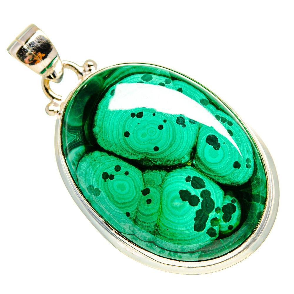 Malachite Pendants handcrafted by Anasilvercos - PD759174