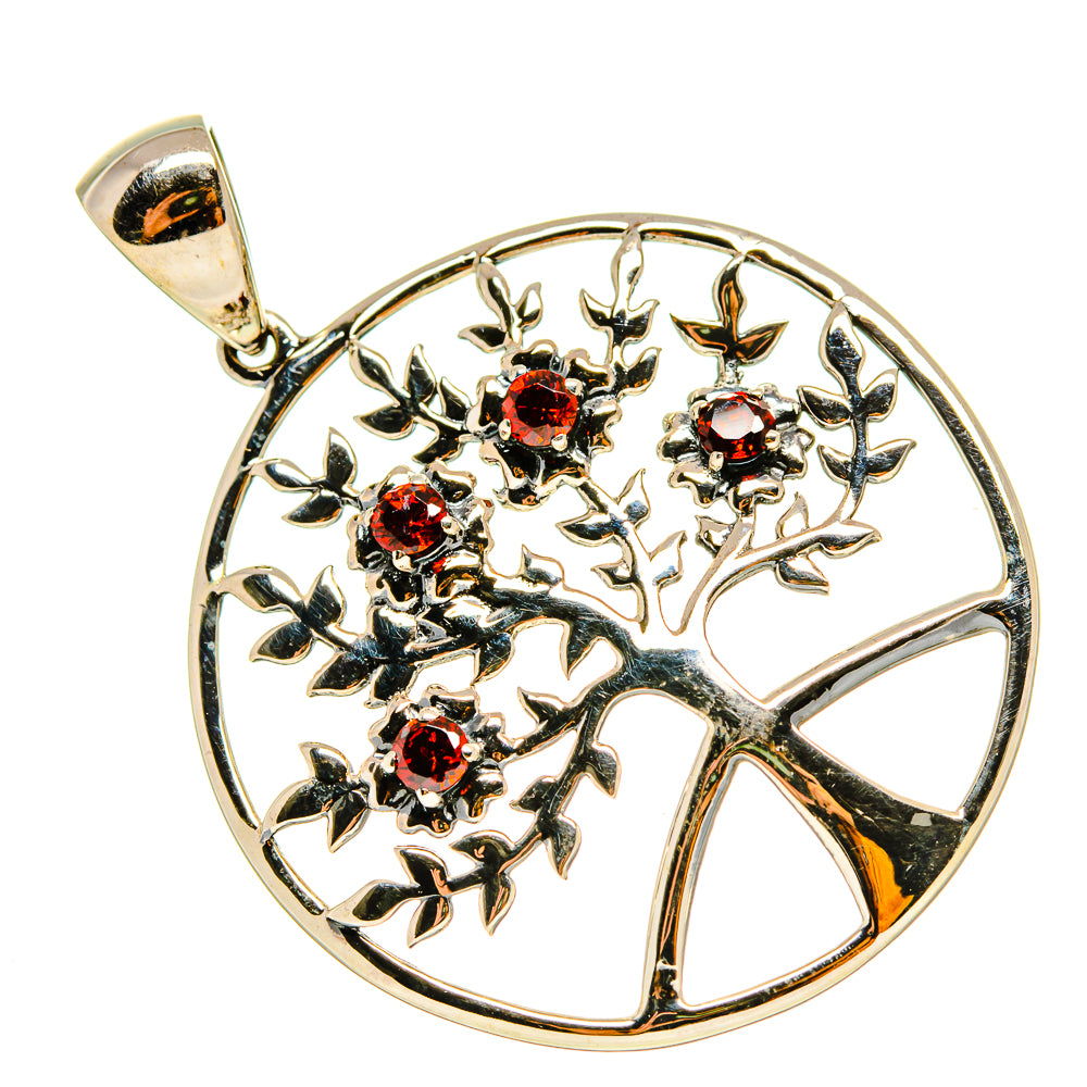 Garnet Pendants handcrafted by Anasilvercos - PD759177