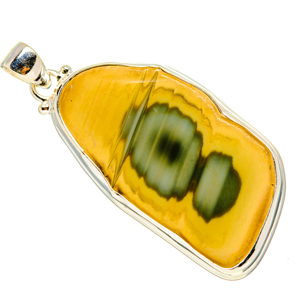 Willow Creek Jasper Pendants handcrafted by Anasilvercos - PD759182