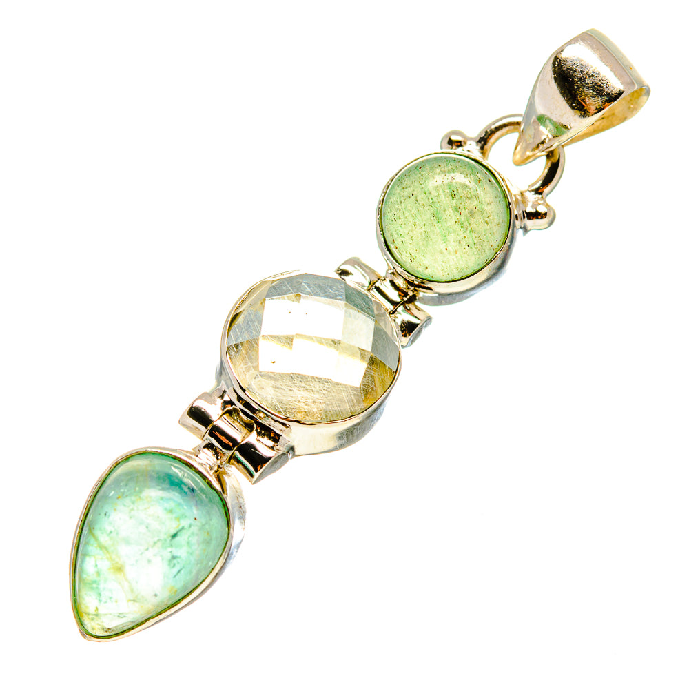 Aquamarine Pendants handcrafted by Anasilvercos - PD759192