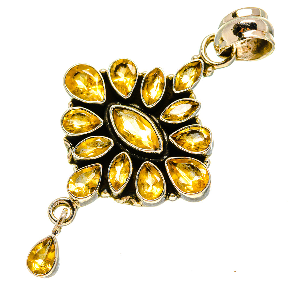 Citrine Pendants handcrafted by Anasilvercos - PD759197