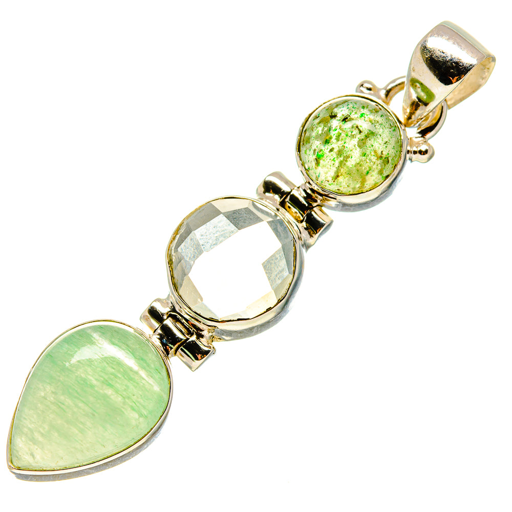 Aquamarine Pendants handcrafted by Anasilvercos - PD759201