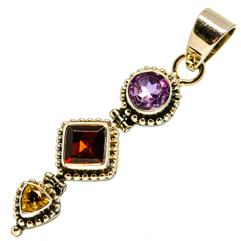 Garnet Pendants handcrafted by Anasilvercos - PD759208
